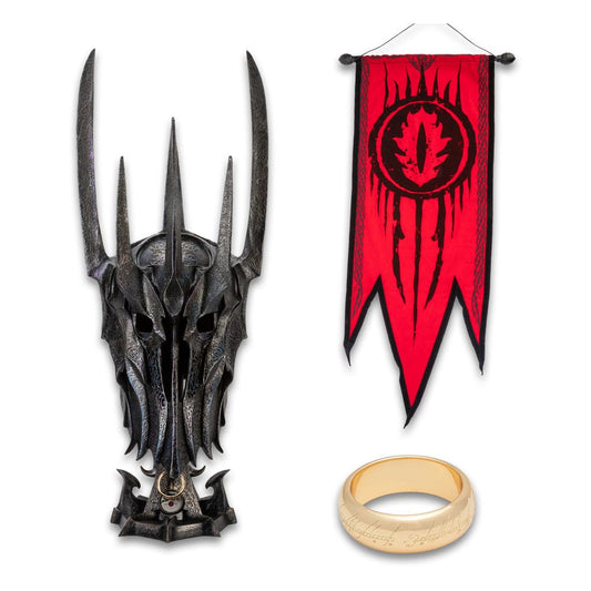 El Señor de los Anillos Réplica Museum Collection 1/1 Casco de Guerra de Sauron 76 cm - Z POP Toys