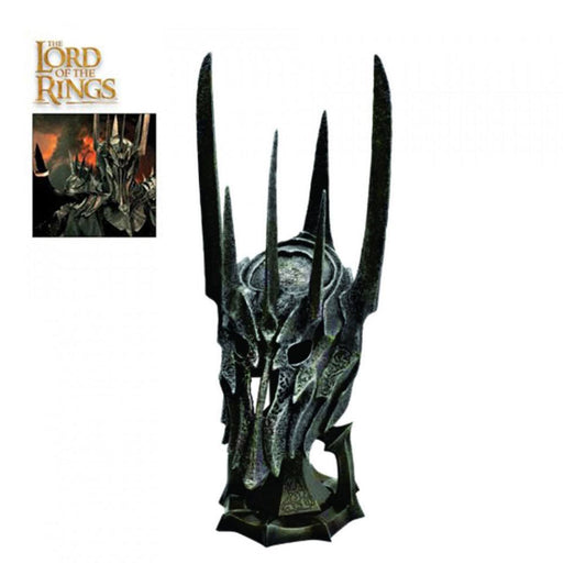 El Señor de los Anillos: la Comunidad del Anillo Réplica 1/2 Casco de Sauron 40 cm