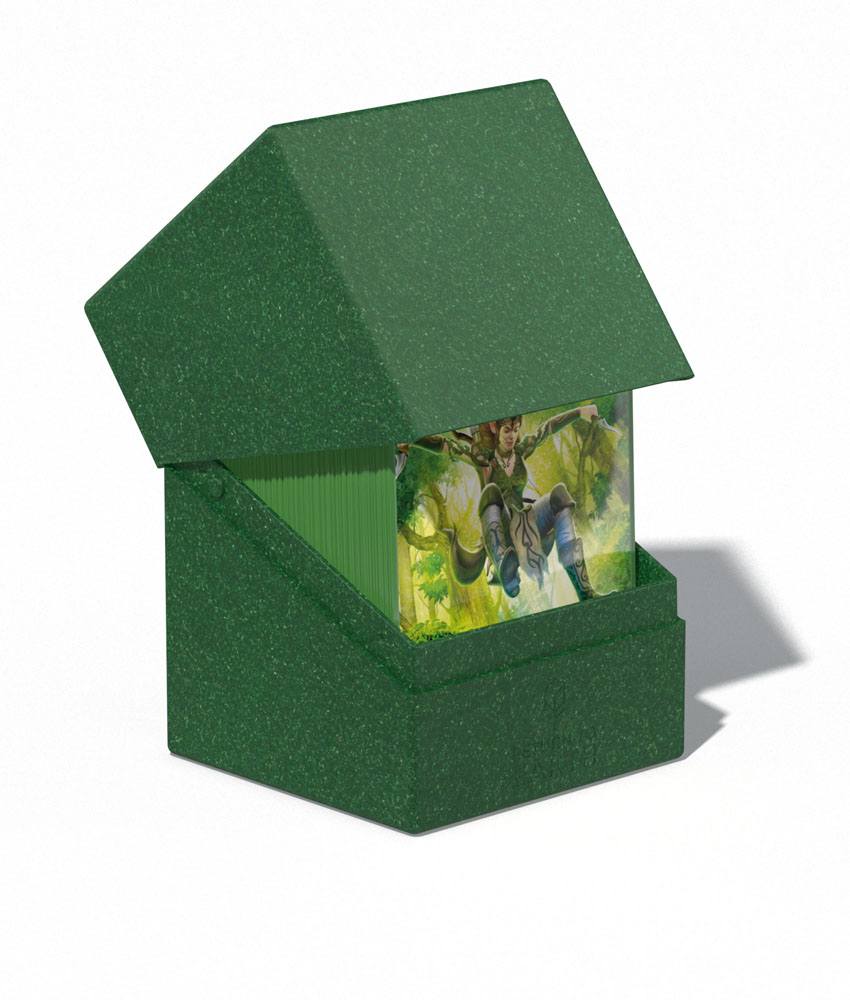 Ultimate Guard Return To Earth Boulder Deck Case 100+ Tamaño Estándar Verde