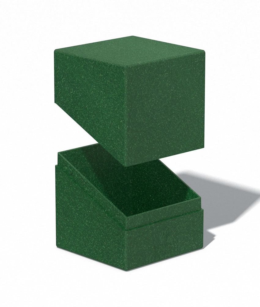 Ultimate Guard Return To Earth Boulder Deck Case 100+ Tamaño Estándar Verde