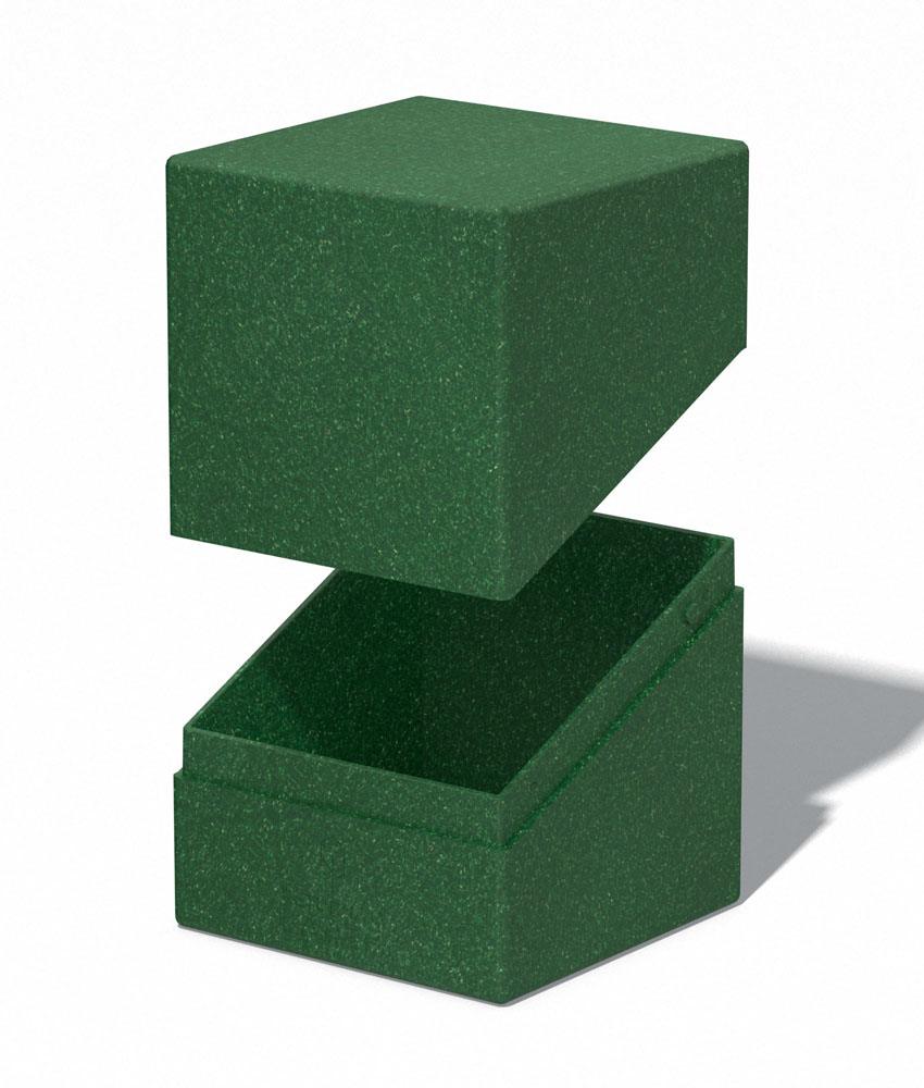 Ultimate Guard Return To Earth Boulder Deck Case 100+ Tamaño Estándar Verde