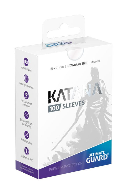 Ultimate Guard Katana Sleeves Tamaño Estándar Transparente (100)