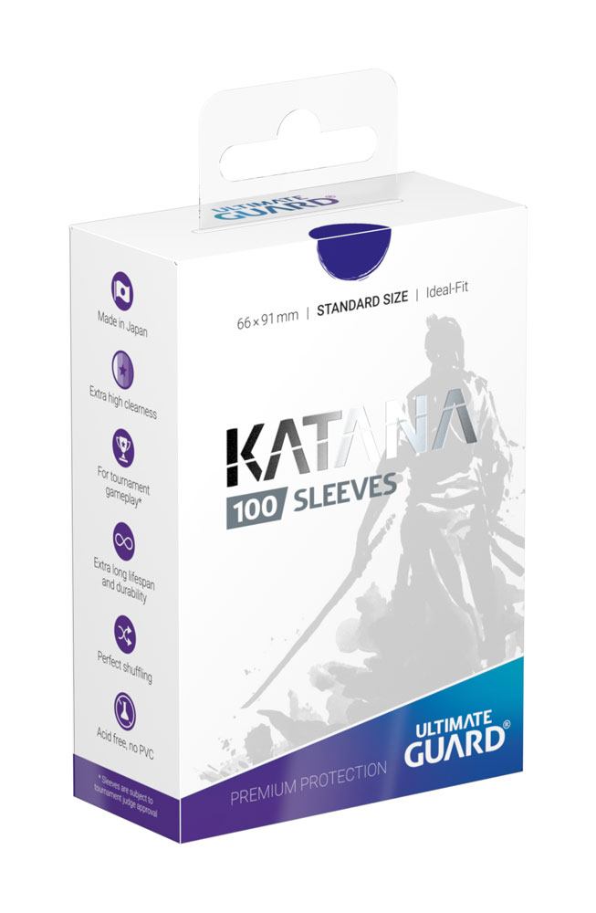 Ultimate Guard Katana Sleeves Tamaño Estándar Azul (100)
