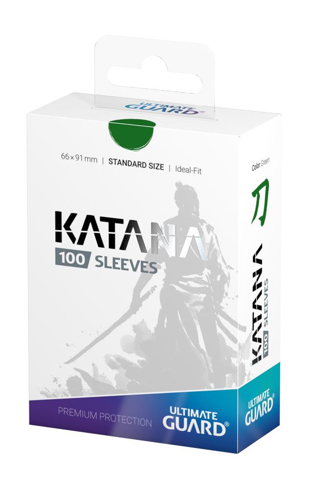 Ultimate Guard Katana Sleeves Tamaño Estándar Verde (100)