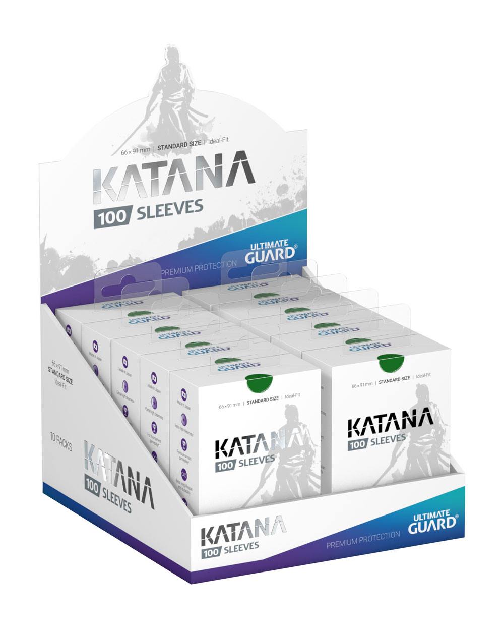 Ultimate Guard Katana Sleeves Tamaño Estándar Verde (100)