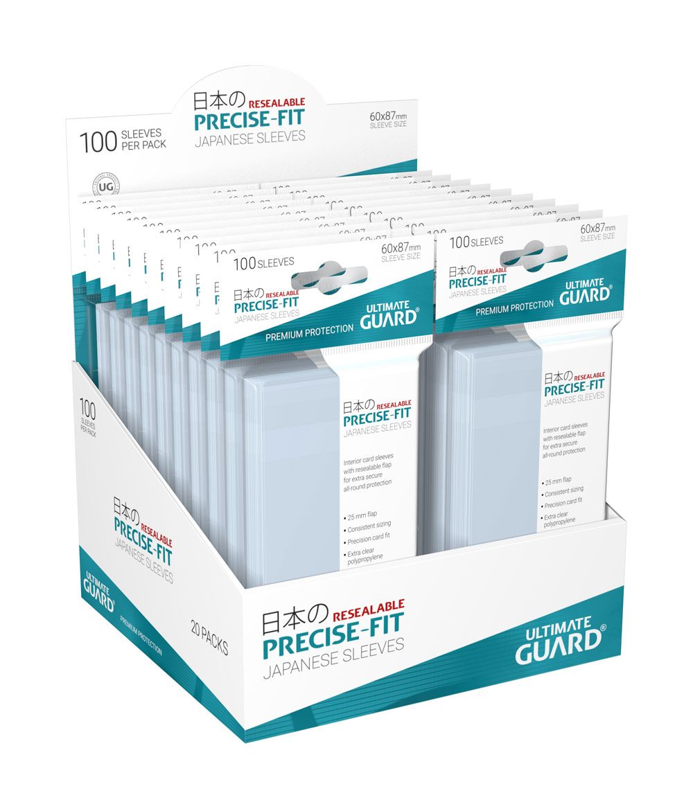 Ultimate Guard Precise Fit – 100 Bustine Interne Protettive Per Carte Standard (Magic, Pokemon) – Trasparenti - 2