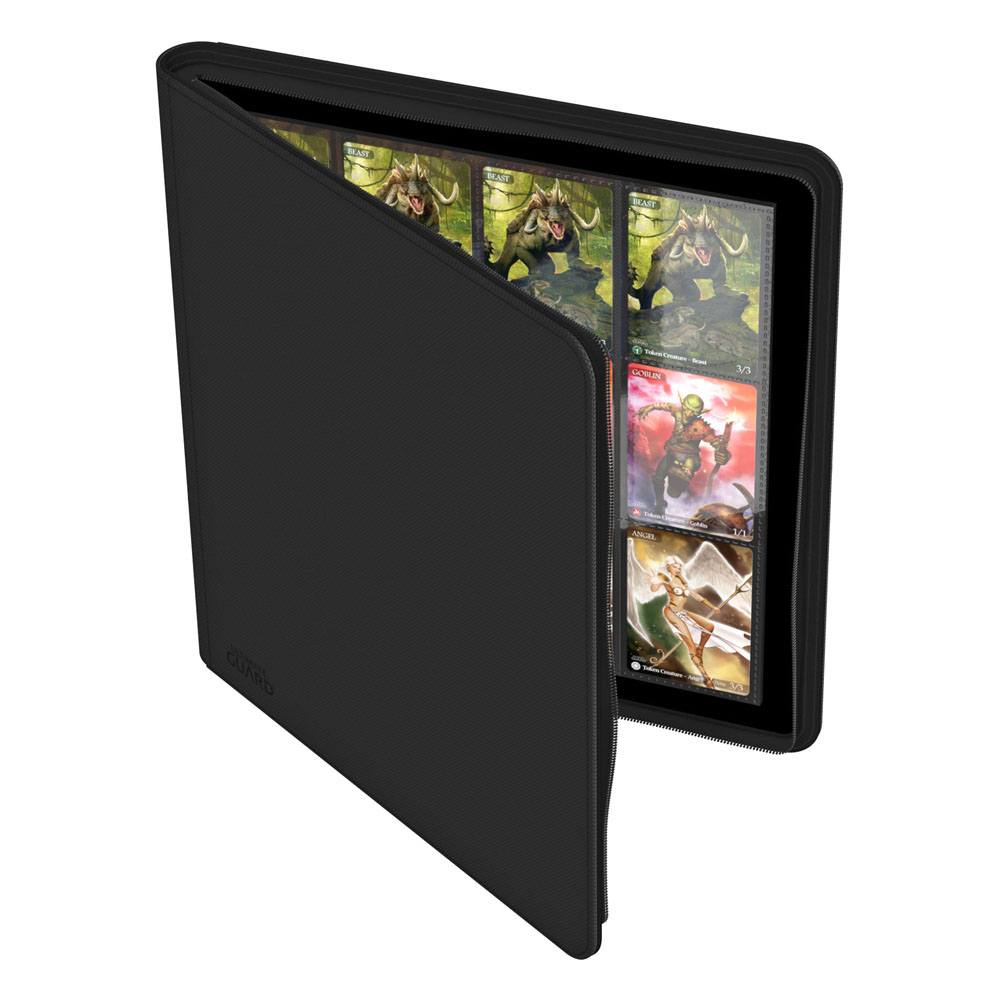 Ultimate Guard Zipfolio 480 - 24-Pocket XenoSkin (Quadrow) - Negro