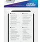 Ultimate Guard Card Dividers Tarjetas Separadoras para Cartas Tamaño Estándar Negro (10)