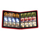 Ultimate Guard Zipfolio 480 - 24-Pocket XenoSkin (Quadrow) - Rojo