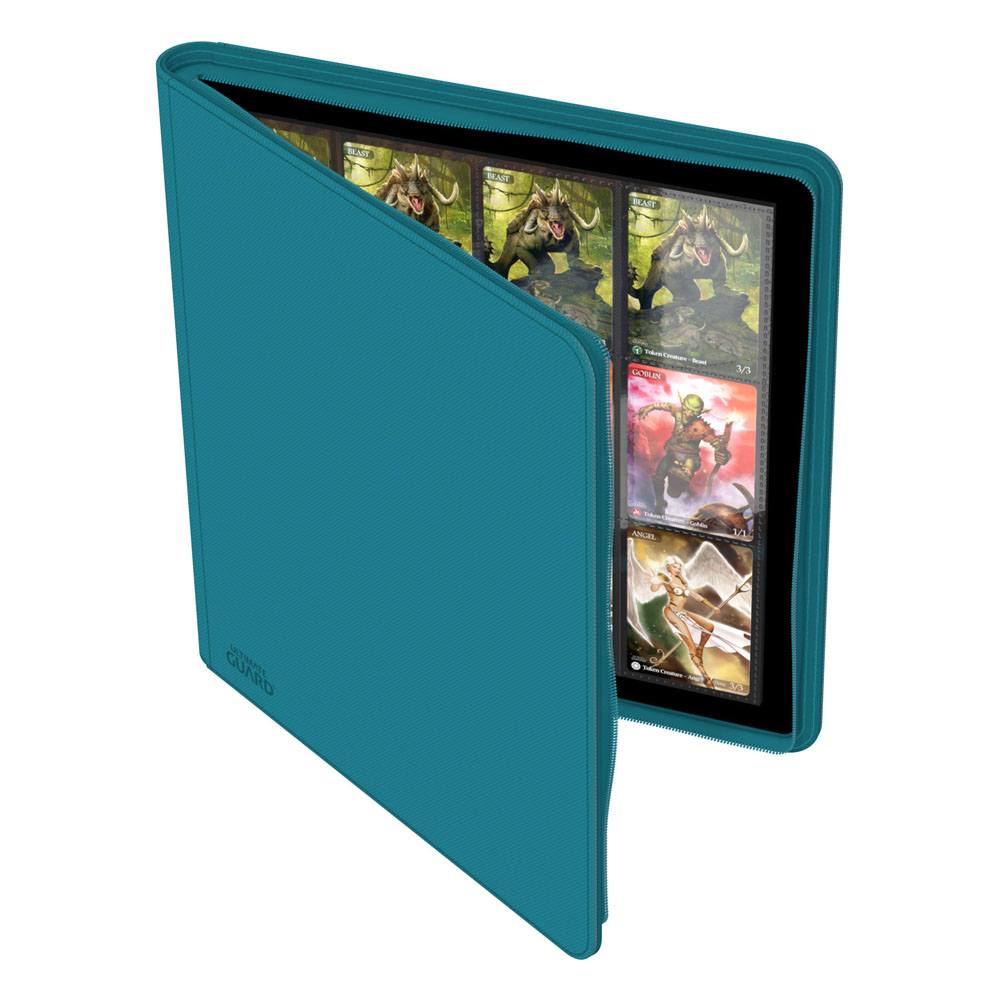 Ultimate Guard Zipfolio 480 - 24-Pocket XenoSkin (Quadrow) - Gasolina Azul