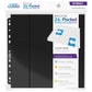 Ultimate Guard 24-Pocket QuadRow Pages Side-Loading Negro (10)