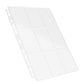 Ultimate Guard 9-Pocket Pages Top-Loading (100) - Transparent