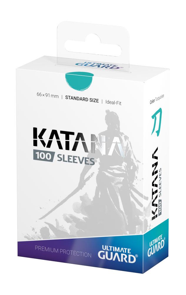 Ultimate Guard Katana Sleeves Tamaño Estándar Turquesa (100)