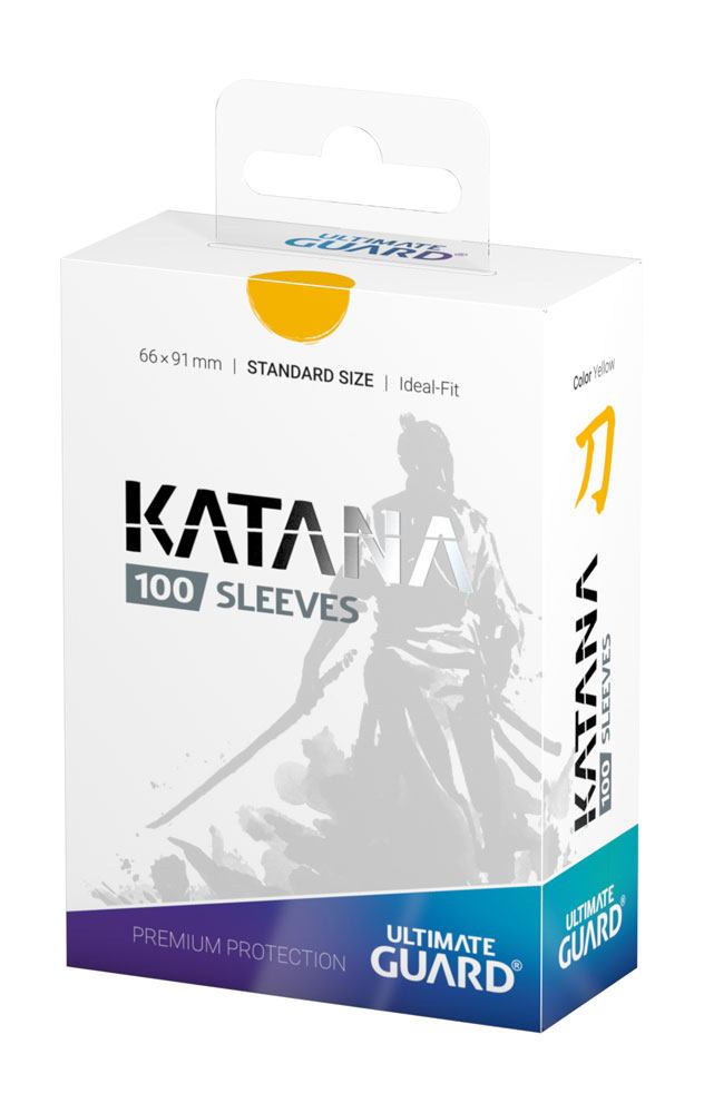 Ultimate Guard Katana Sleeves Tamaño Estándar Amarillo (100)