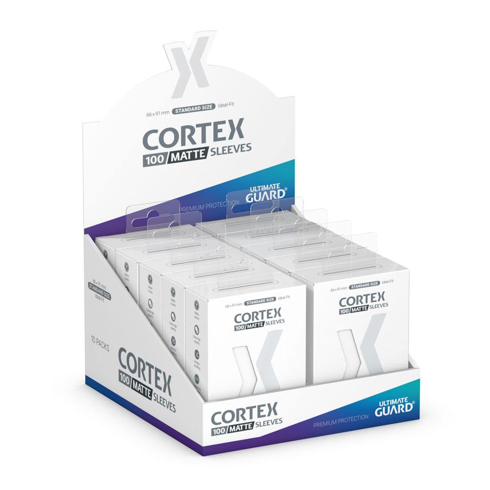 Ultimate Guard Cortex Sleeves Tamaño Estándar Blanco Mate (100)