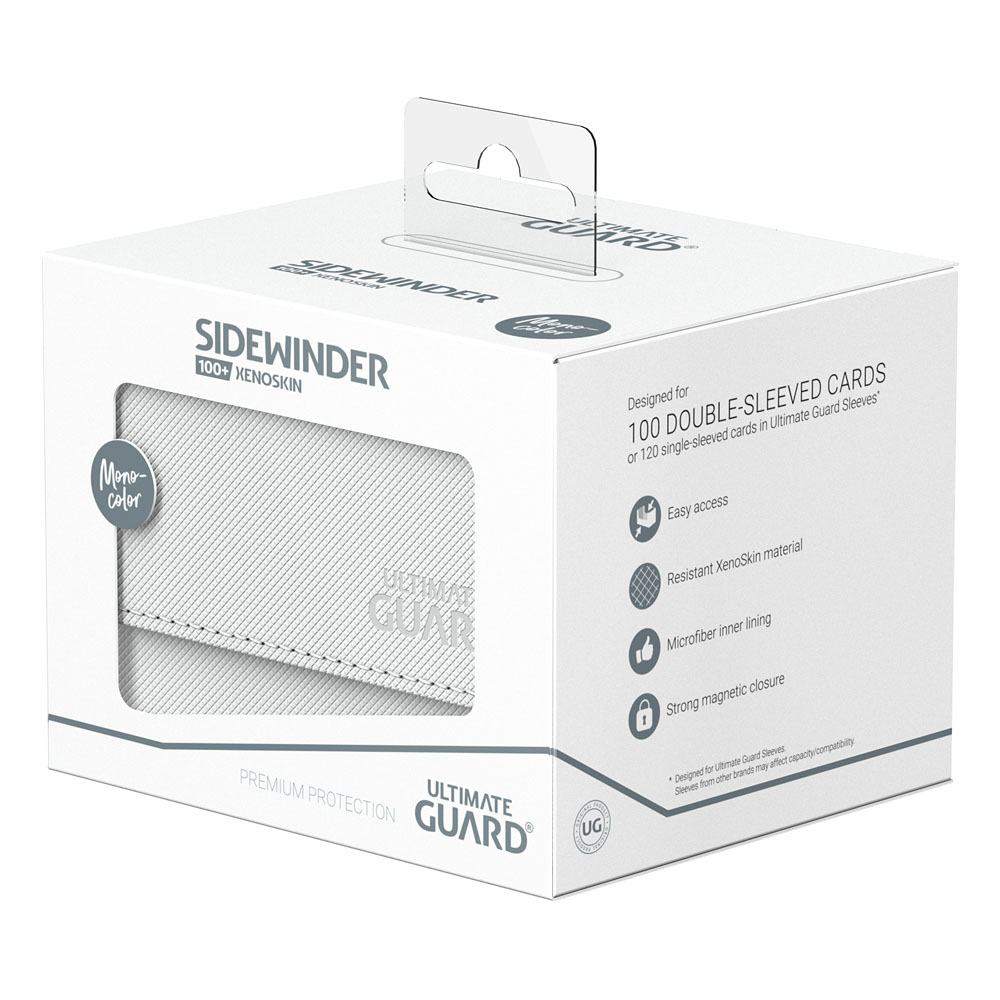 Ultimate Guard Sidewinder 100+ XenoSkin Monocolor Blanco