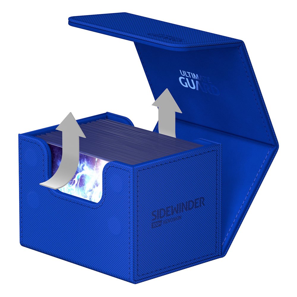 Ultimate Guard Sidewinder 100+ XenoSkin Monocolor Azul