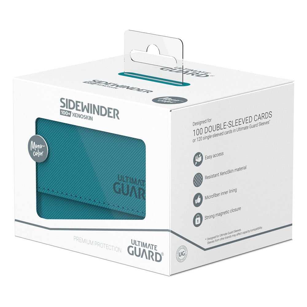 Ultimate Guard Sidewinder 100+ XenoSkin Monocolor Gasolina Azul