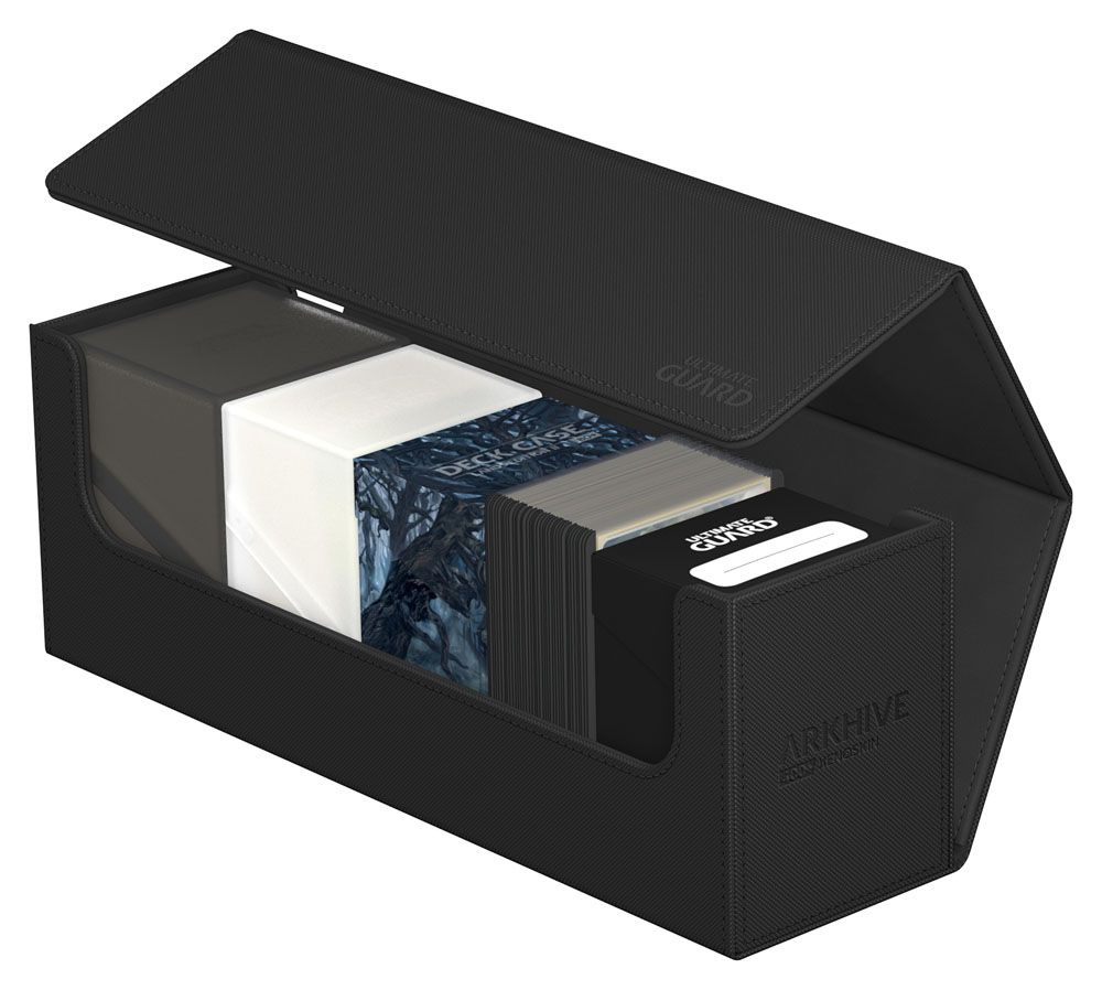 Ultimate Guard Arkhive 400+ XenoSkin Monocolor Negro