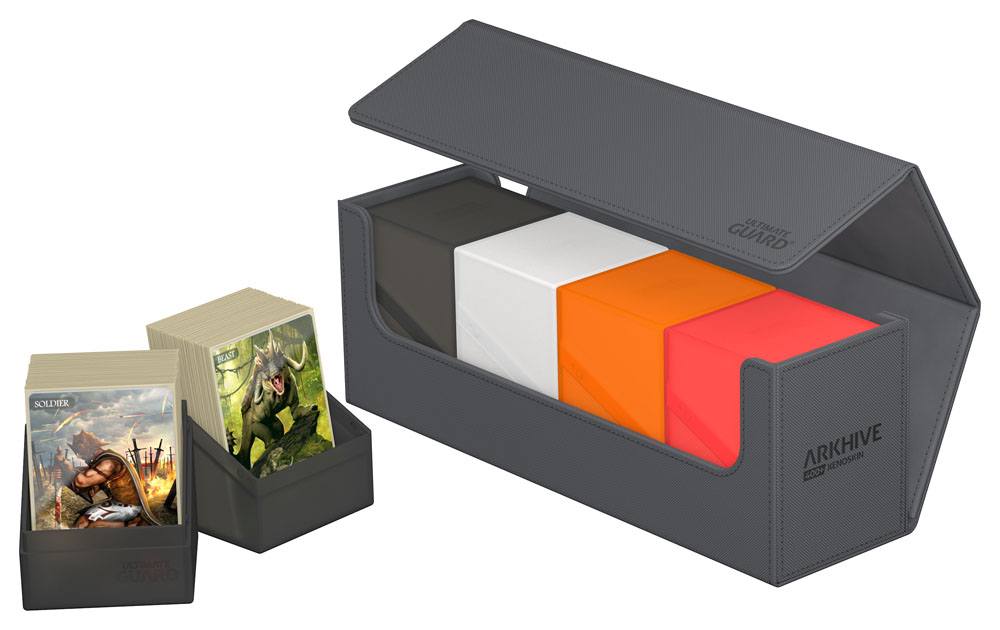 Ultimate Guard Arkhive 400+ XenoSkin Monocolor Gris