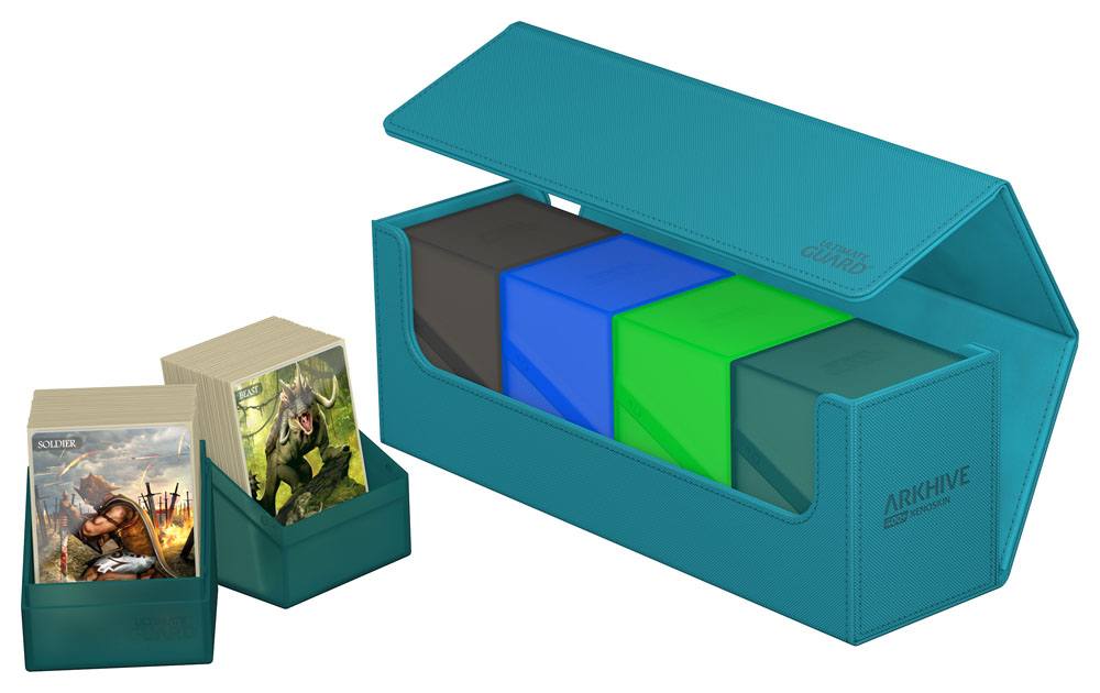 Ultimate Guard Arkhive 400+ XenoSkin Monocolor Gasolina Azul