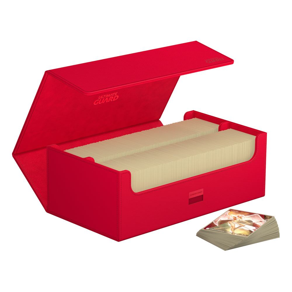 Ultimate Guard Arkhive 800+ XenoSkin Monocolor Rojo