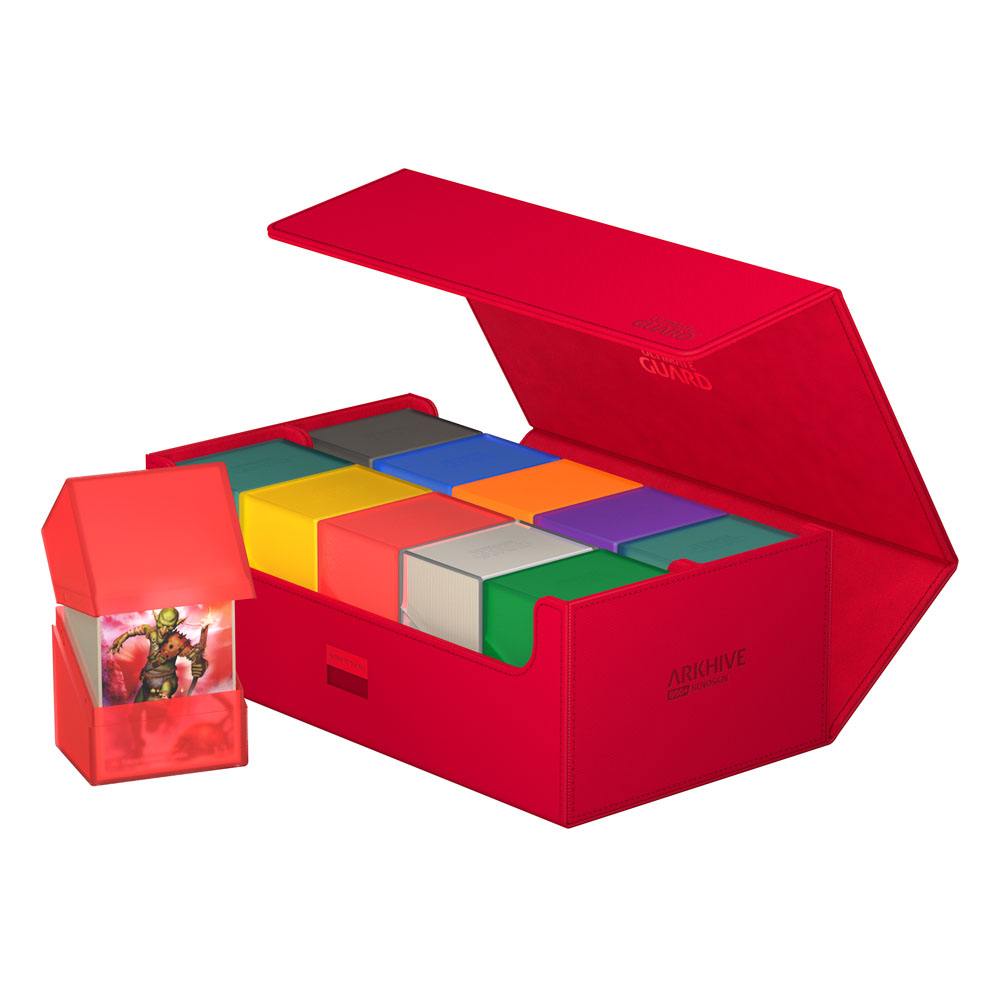 Ultimate Guard Arkhive 800+ XenoSkin Monocolor Rojo