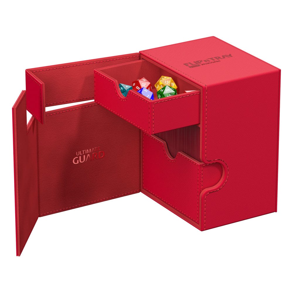 Ultimate Guard Flip`n`Tray 133+ XenoSkin Rojo