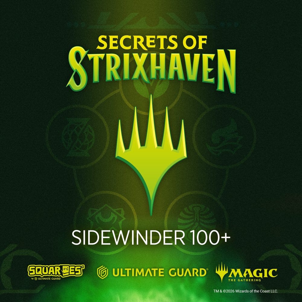 Ultimate Guard Sidewinder 100+ Xenoskin Magic: The Gathering "Secrets of Strixhaven" - Blue Rare (Alternate Art)