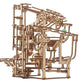 Ugears Puzzle de madera 3D Carrera de Canicas Escalonada