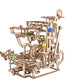 Ugears Puzzle de madera 3D Carrera de Canicas con Elevador por Peldaños