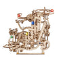 Ugears Puzzle de madera 3D Carrera de Canicas con Elevador por Peldaños