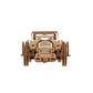 Ugears Puzzle de madera 3D Deportivo Ratón Veloz