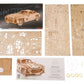 Ugears Puzzle de madera 3D Cupé Deportivo con Puertas de Ala de Gaviota
