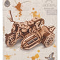 Harry Potter Puzzle de madera 3D Motocicleta voladora de Hagrid
