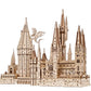 Harry Potter Puzzle de madera 3D Castillo de Hogwarts