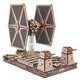 Star Wars Puzzle de madera 3D TIE Fighter