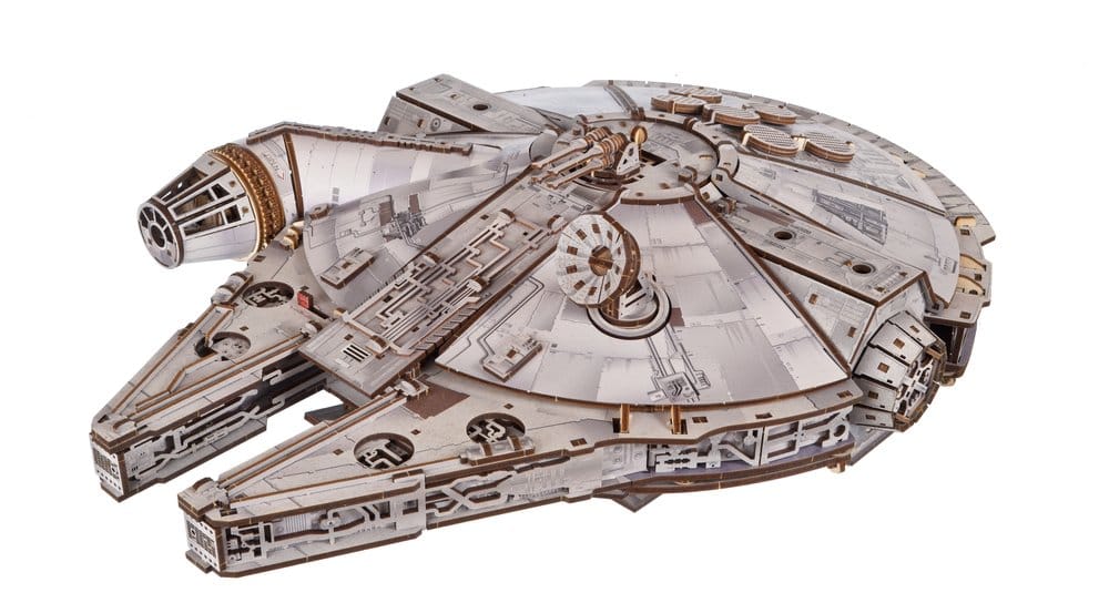 Star Wars Puzzle de madera 3D Millennium Falcon