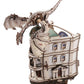 Harry Potter Puzzle de madera 3D Dragón Ironbelly Ucraniano