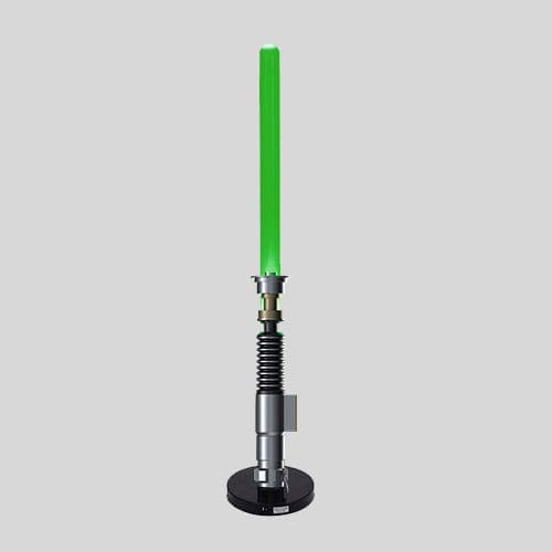 Star Wars lámpara El sable láser de Star Wars: Episodio VI - El retorno del Jedi Luke Skywalker 59 cm