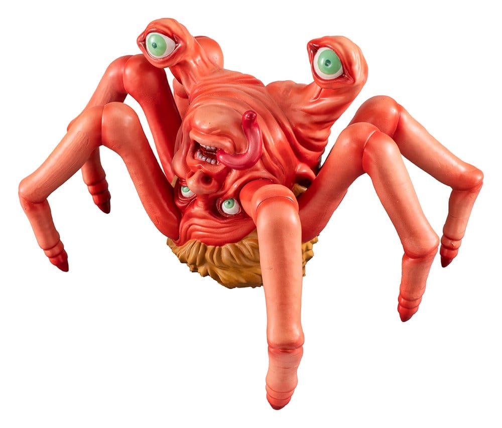 The Thing Estatua Sofubi Fantastic PVC Spider Head 12 cm