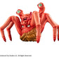 The Thing Estatua Sofubi Fantastic PVC Spider Head 12 cm