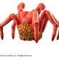 The Thing Estatua Sofubi Fantastic PVC Spider Head 12 cm