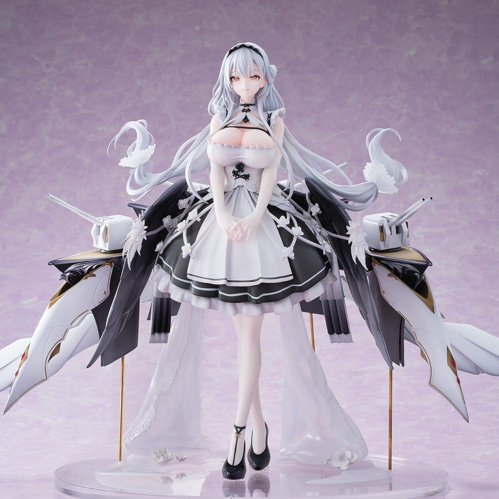 Azur Lane Figura PVC 1/6 Shira Heavy Armament Ver. 26 cm