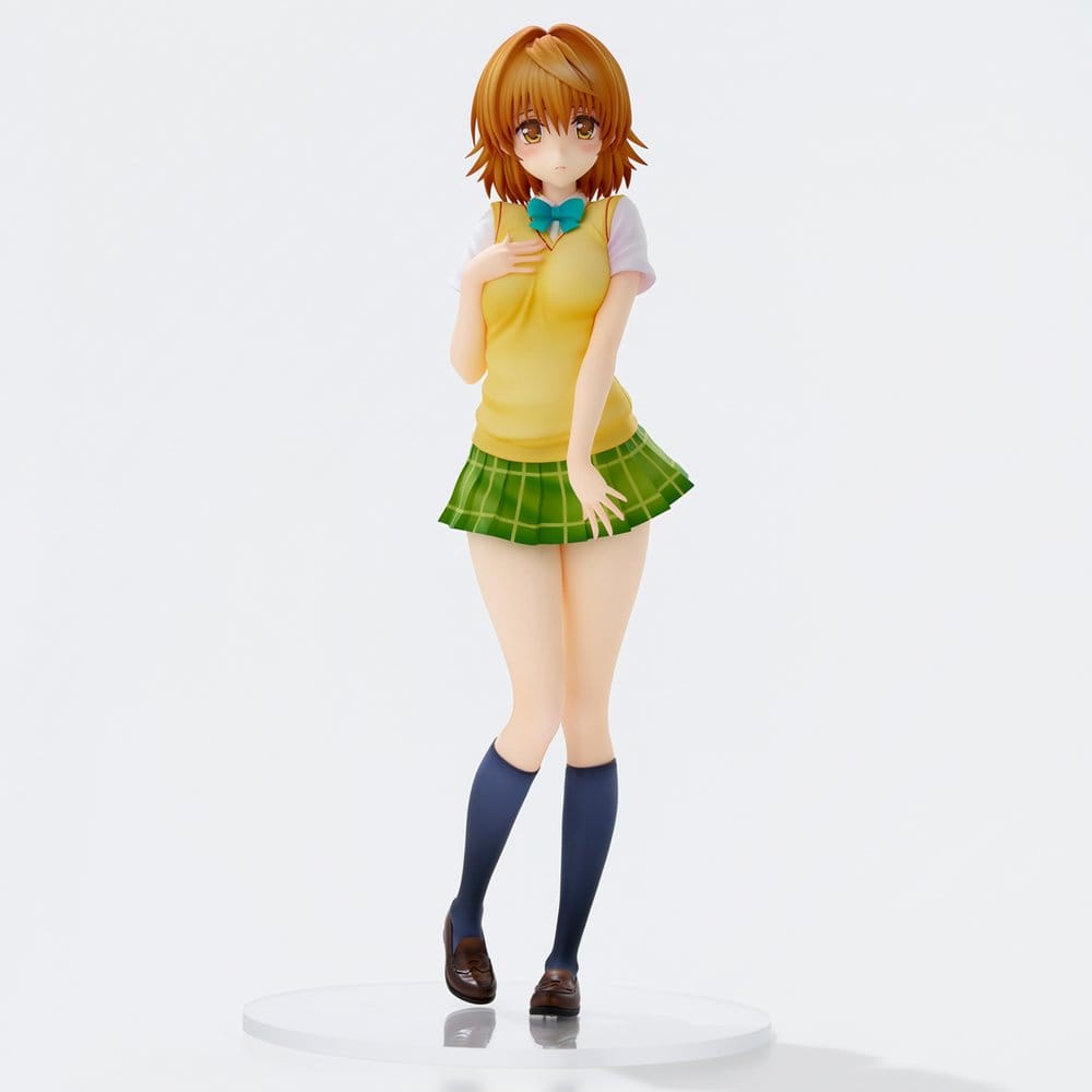 To Love-Ru Darkness School Uniform Series Figura PVC Riko Yuzaki 28 cm