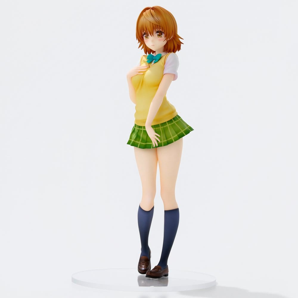 To Love-Ru Darkness School Uniform Series Figura PVC Riko Yuzaki 28 cm