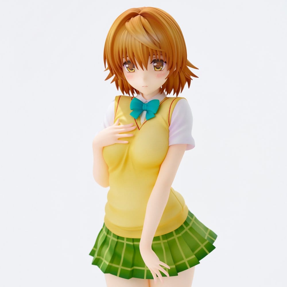 To Love-Ru Darkness School Uniform Series Figura PVC Riko Yuzaki 28 cm