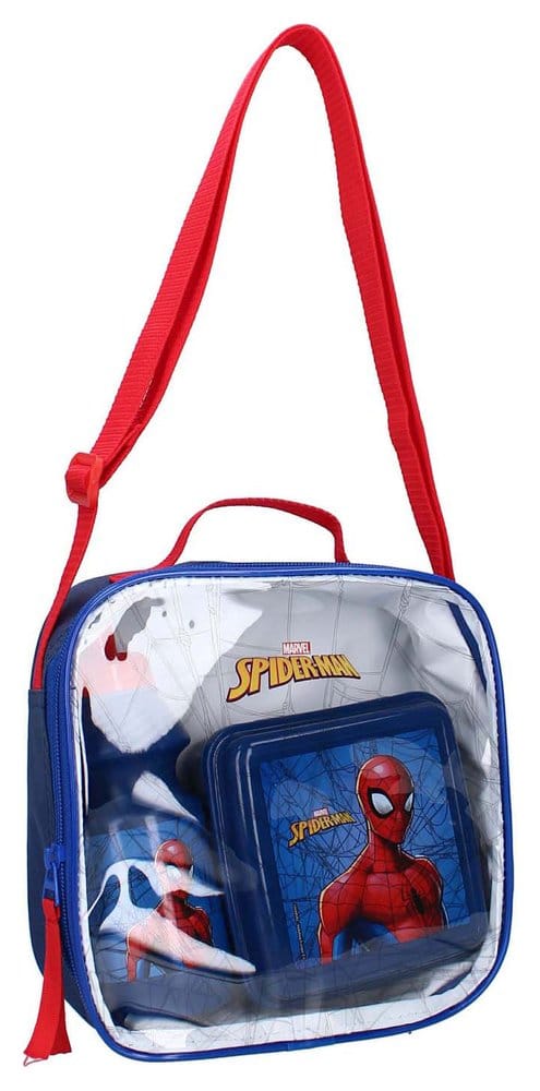 Spider-Man Bolso de tela Set Squeeze the day 12 cm