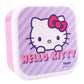 Sanrio Pack de 3 Fiambreras Hello Kitty Fresh Bites