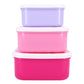 Sanrio Pack de 3 Fiambreras Hello Kitty Fresh Bites
